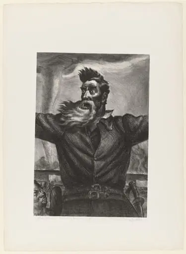 Untitled, by John Steuart Curry
