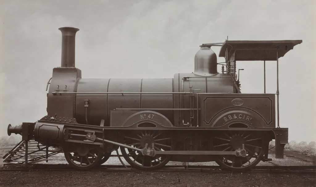 Locomotive, by John Stuart, 1884