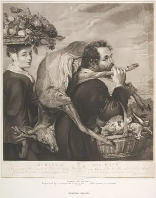 Rubens and his Wife