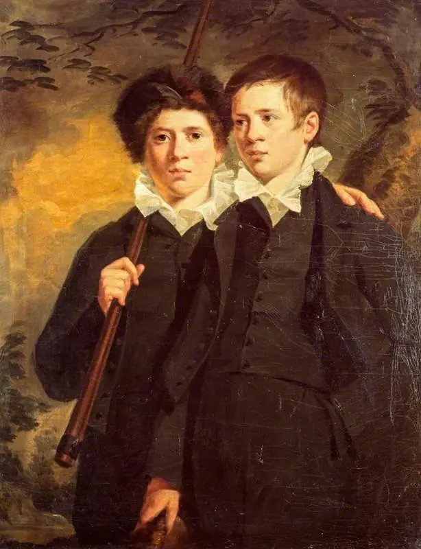 Portrait of Two Boys, called the Artist's Twin Brothers, by John Syme