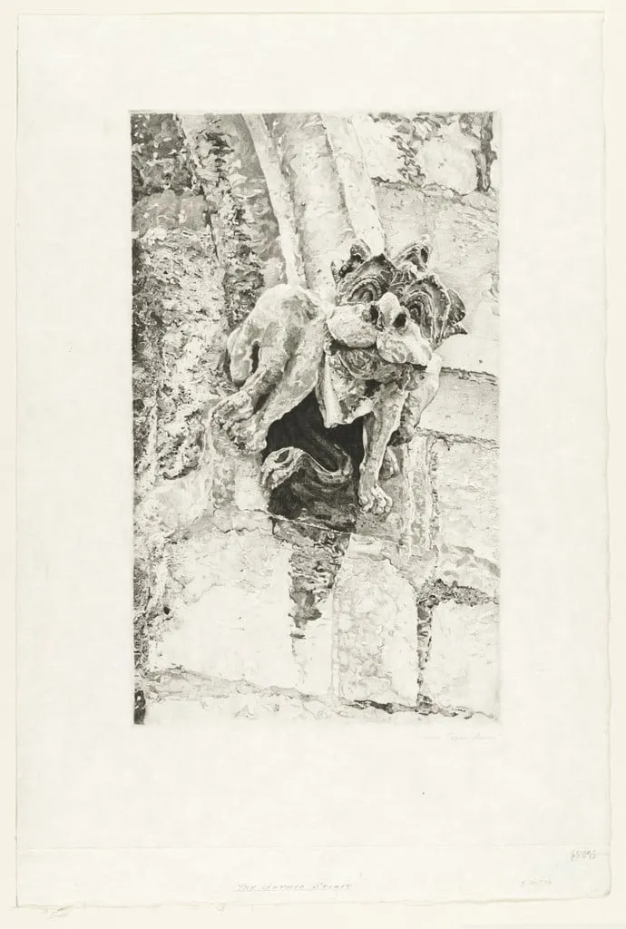 Untitled, by John Taylor Arms, ink, 1922