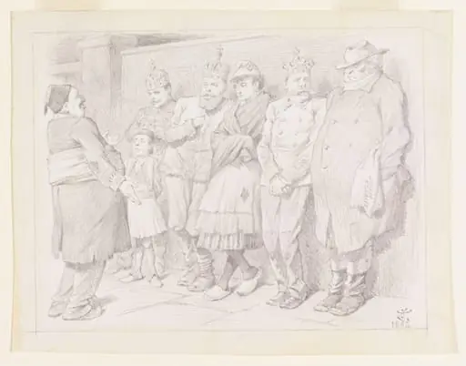 Waiting For Relief, by John Tenniel
