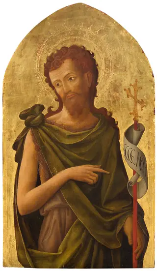 John the Baptist, by Antonio Vivarini