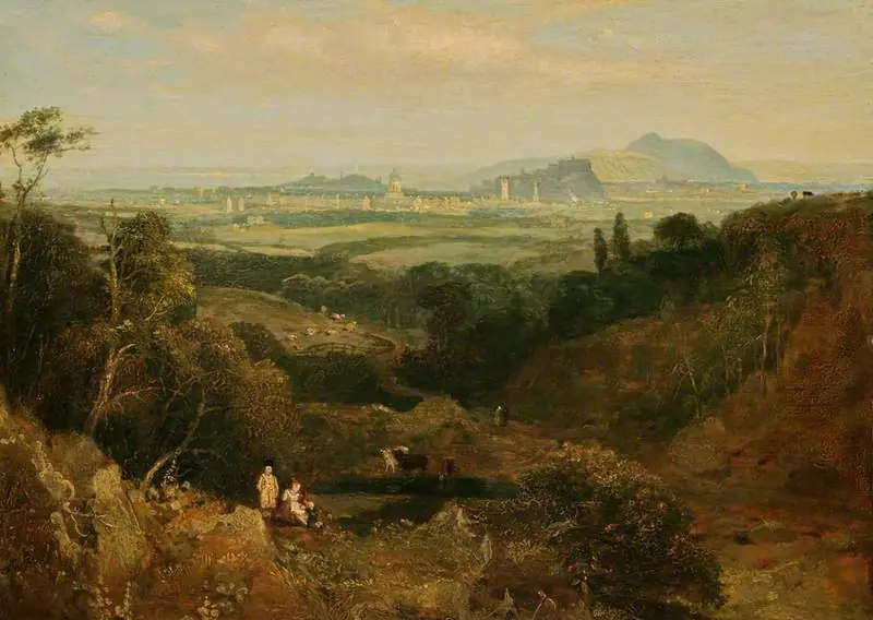 Edinburgh from Corstorphine Hill, by John Thomson