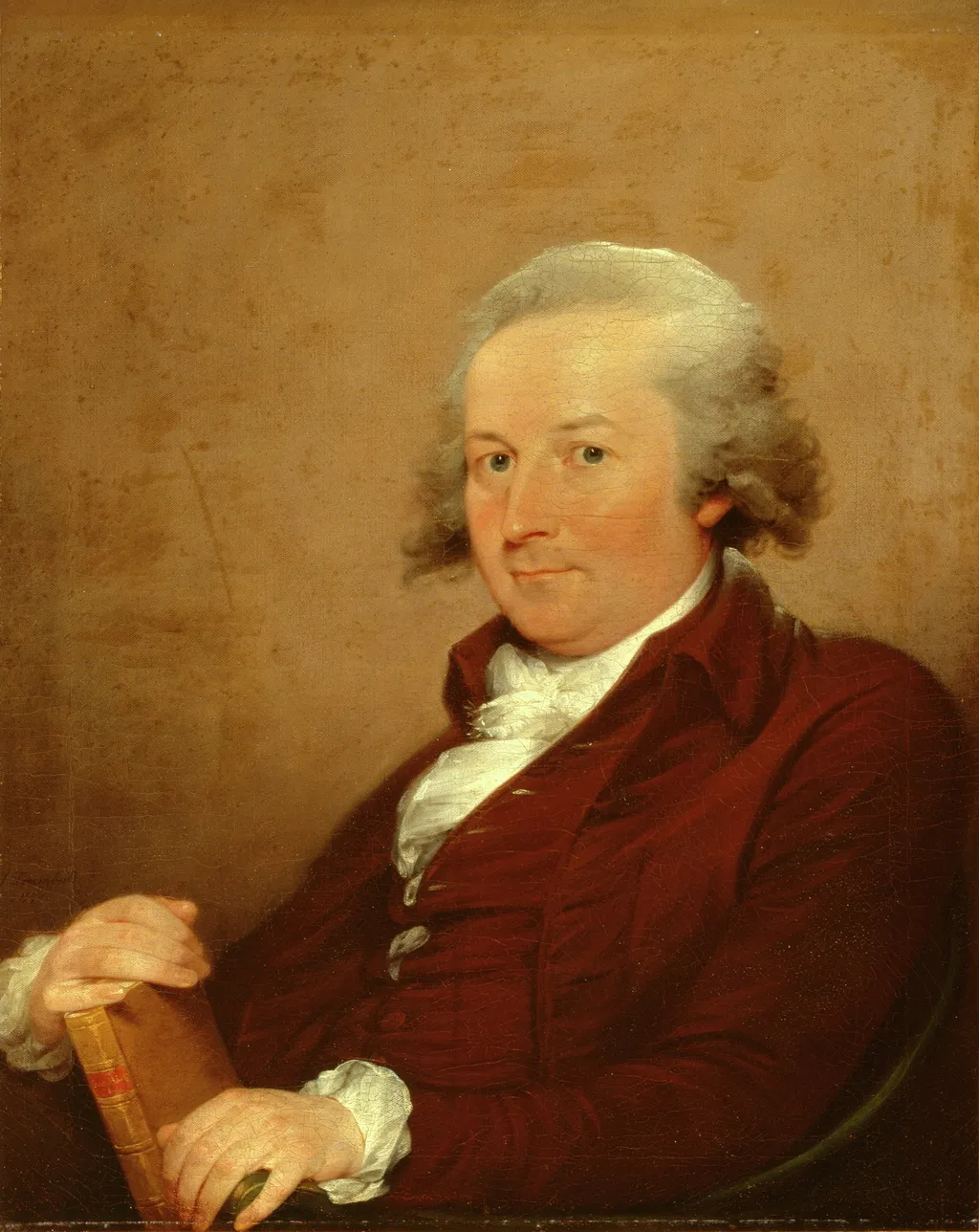 John Trumbull, by John Trumbull, oil, 1797