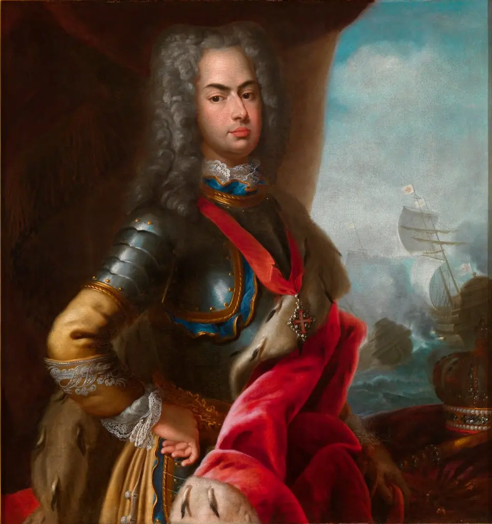 John V of Portugal in the Battle of Matapan