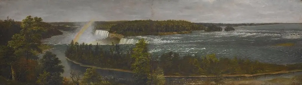 Niagara and the Rapids, by John Vanderlyn