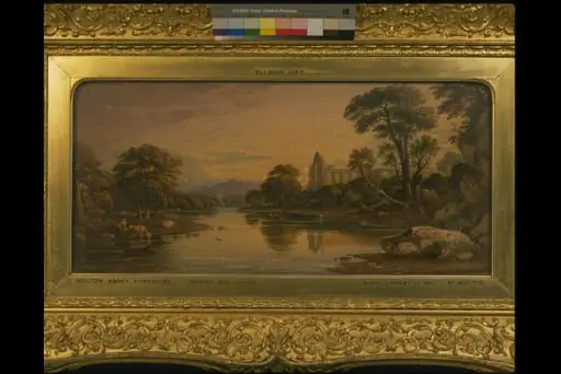 Bolton Abbey, Yorkshire, by John Varley