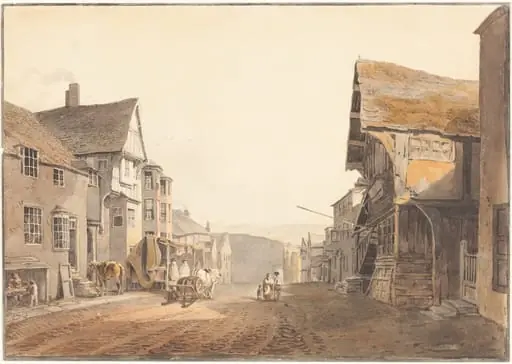 Conway in North Wales, by John Varley