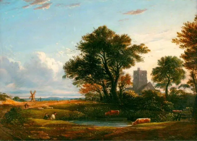 Landscape, by John Varley