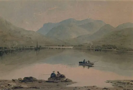 Tal-y-Llyn, North Wales, by John Varley