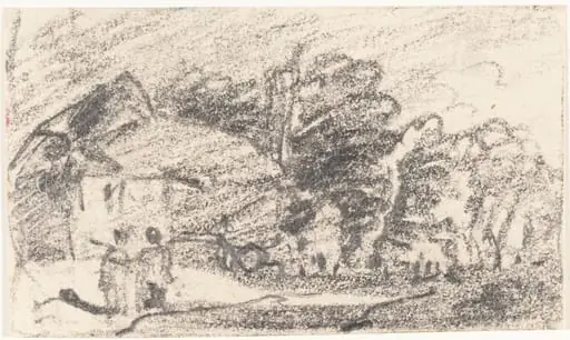 Two Figures on a Country Road, by John Varley