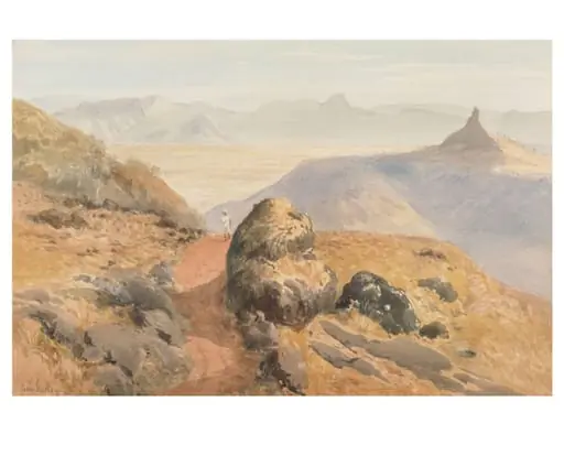 View of the ghats from Matheran, by John Varley