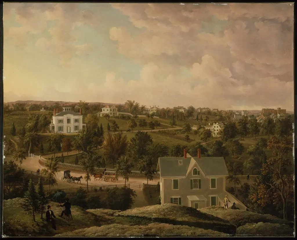 View of Roxbury, by John W. A. Scott