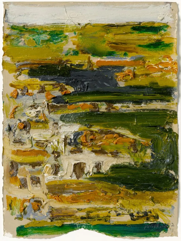Untitled, by John Walker, oil, 2002