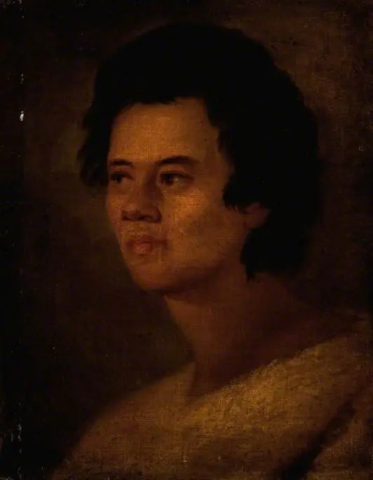 A Native of Otaheite, by John Webber