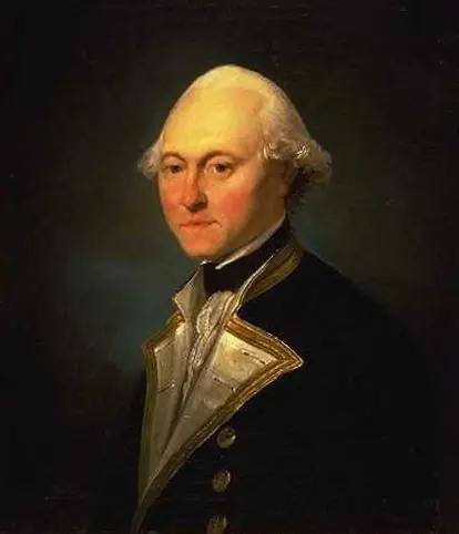 Portrait of Captain James King, commander of Discovery during Cook's third voyage (1782), by John Webber