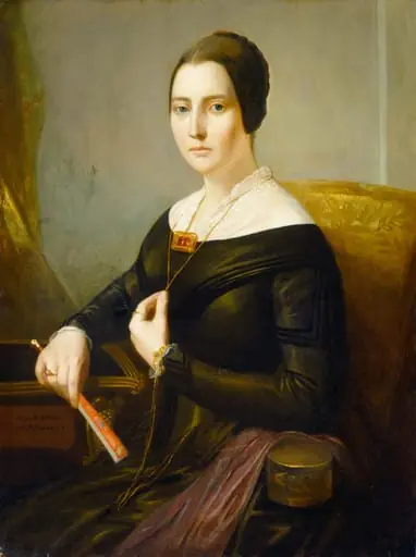 Elizabeth Oakes Prince Smith (Mrs. Seba Smith), by John Wesley Paradise