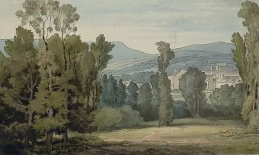 From the Bridewell Terrace, Exeter, by John White Abbott