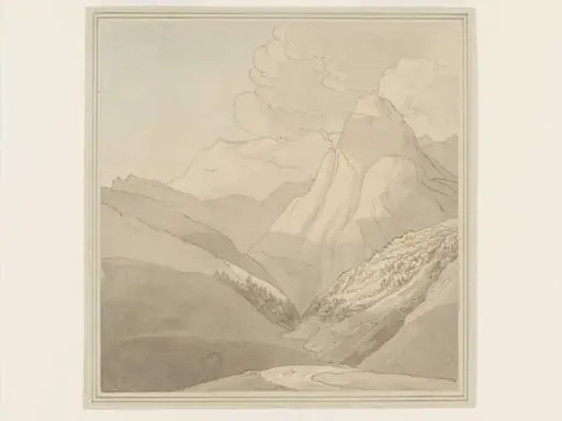 The Alps near the source of the Rhine, by John White Abbott