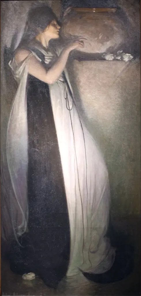 Isabella and the Pot of Basil, by John White Alexander