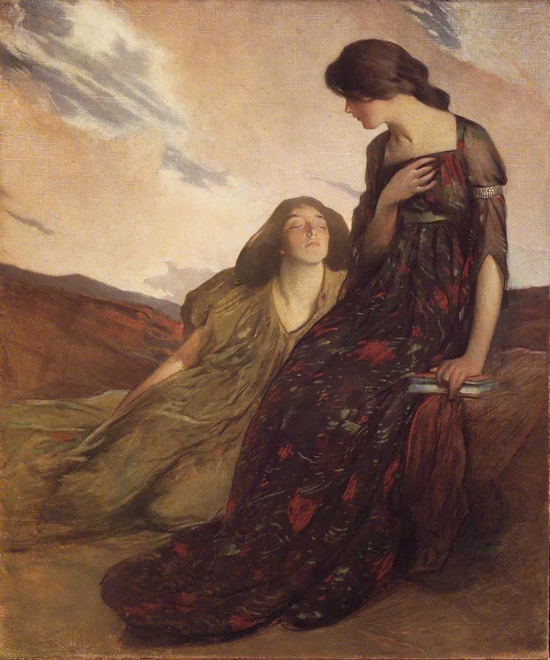 Memories, by John White Alexander, oil, 1903