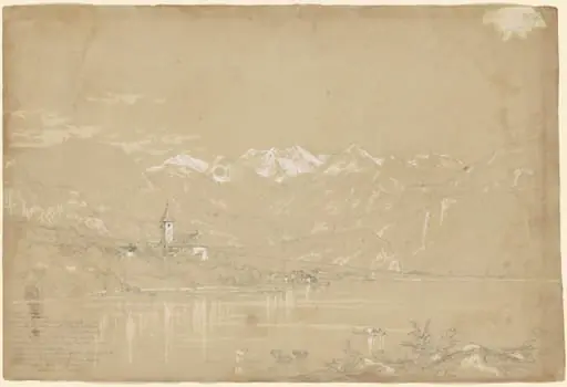 Lake of Brienz, by John William Casilear