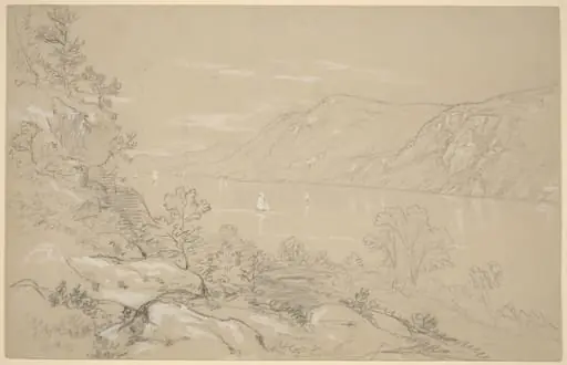 North from Storm King, by John William Casilear