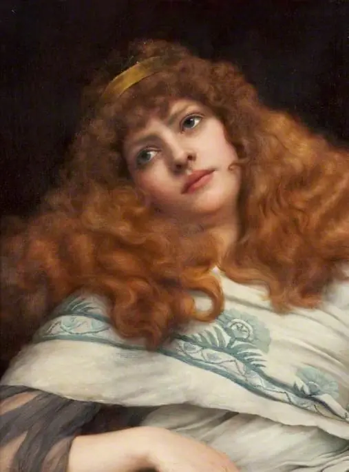 A Lady, by John William Godward