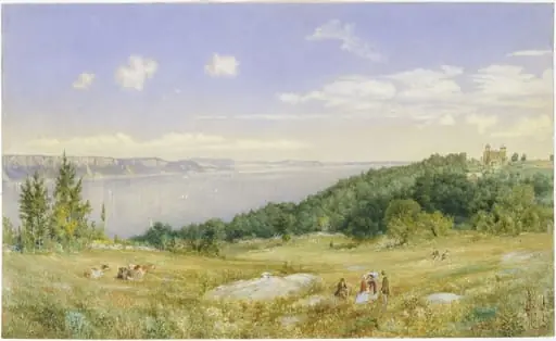 The Palisades, by John William Hill