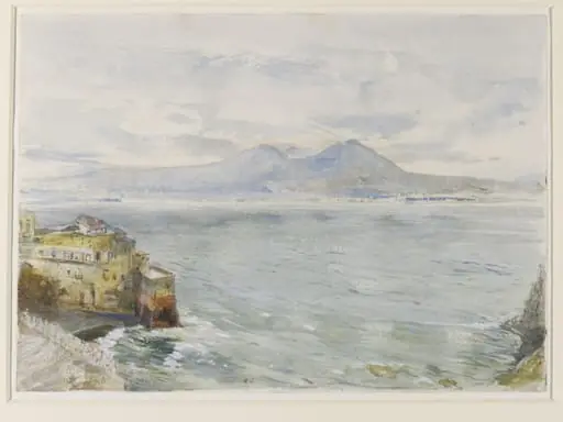 Vesuvius and the Bay of Naples from Posilipo, by John William Inchbold