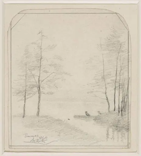 Bishop's Creek, Fulham., by John William North