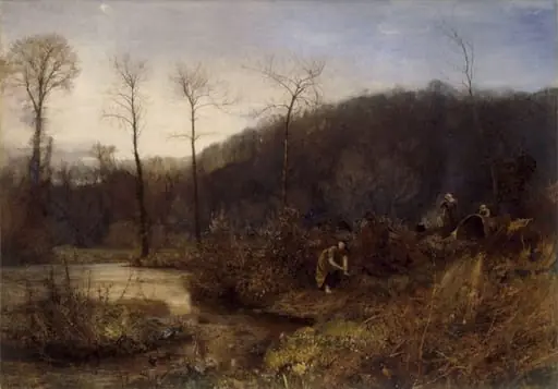 The Gipsy Encampment, by John William North