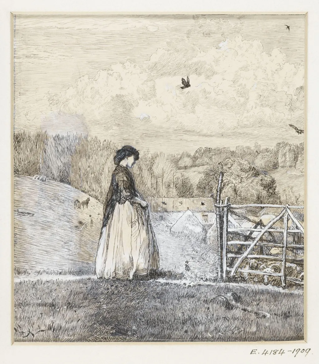 Untitled, by John William North, 1867