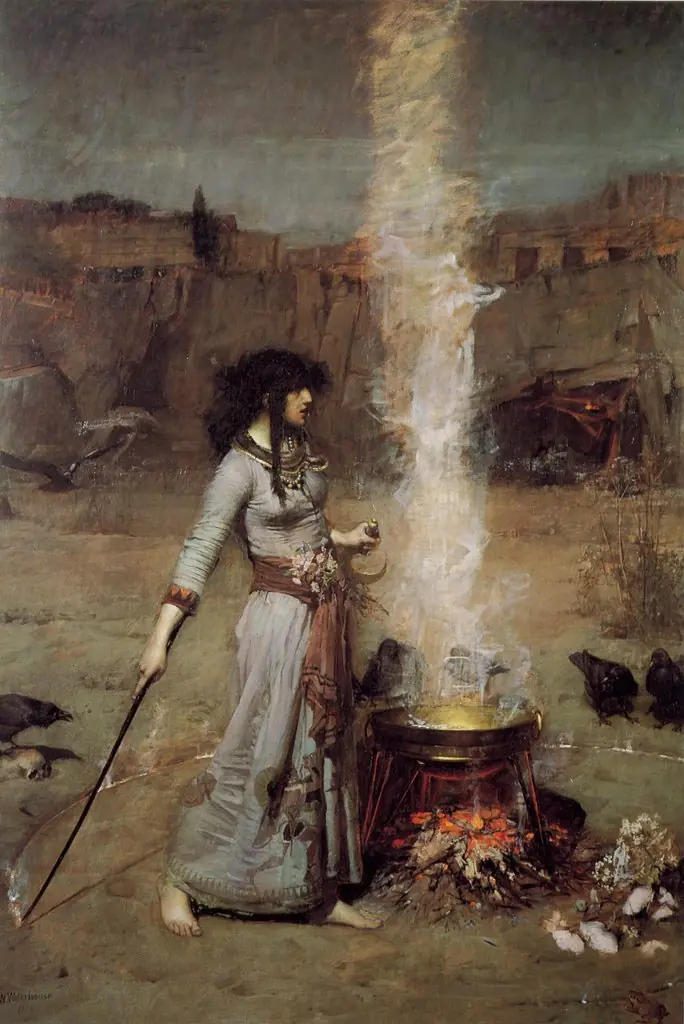 The Magic Circle, by John William Waterhouse