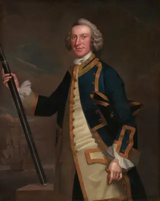 Portrait of a Naval Officer, by John Wollaston the Younger