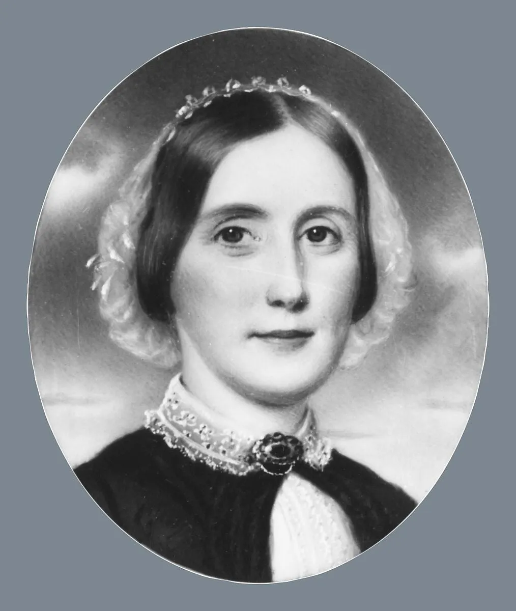 Mrs. George P. Burne, by John Wood Dodge, watercolor, 1852
