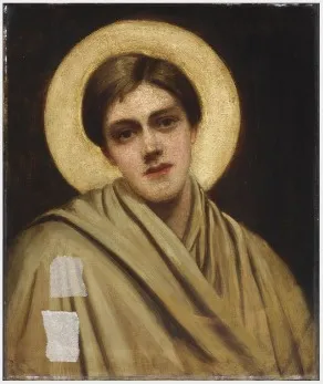 Portrait of J.H. McCarthy (1851-1936), Actor, by Johnston Forbes-Robertson, oil, 1890