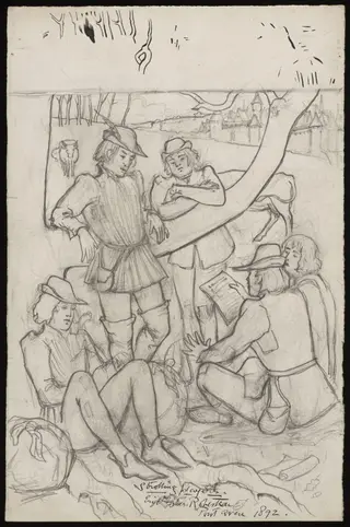Strolling Players, by Johnston Forbes-Robertson