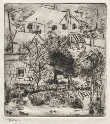 Landscape, by Jolán Gross-Bettelheim