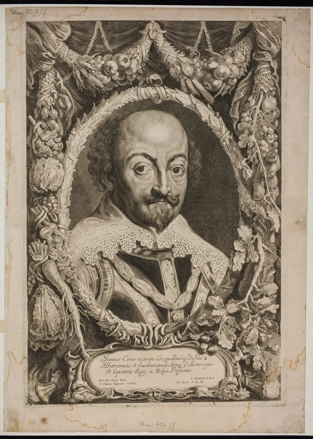 Nassau-Siegen, Johann VIII Graf von, by Jonas (1613-1686). Ryt. Suyderhoef, 1686