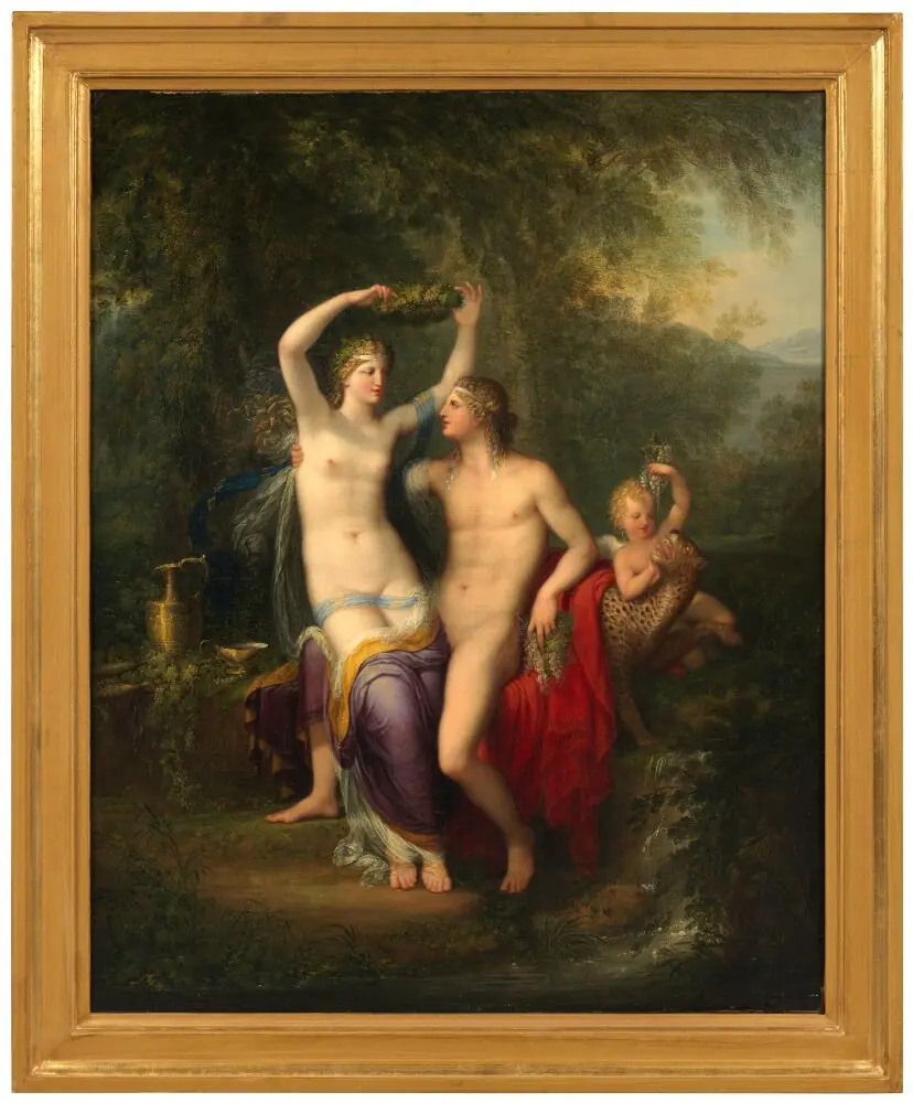 Dionysos (Bacchus) and Ariadne, by Jonas Åkerström