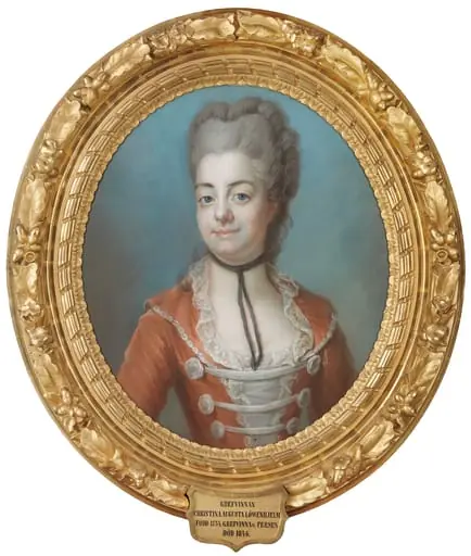 Kreivitär Christina Augusta Löwenhielm (1754-1846), by Jonas Forsslund