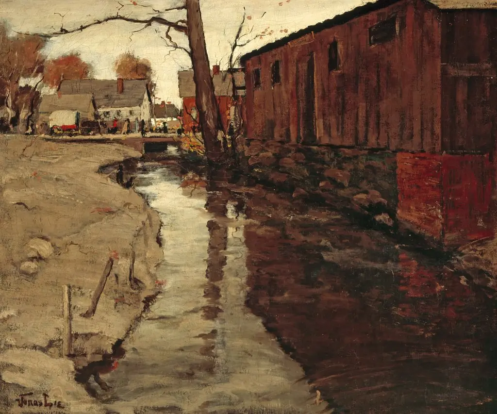 Mill-Race, by Jonas Lie