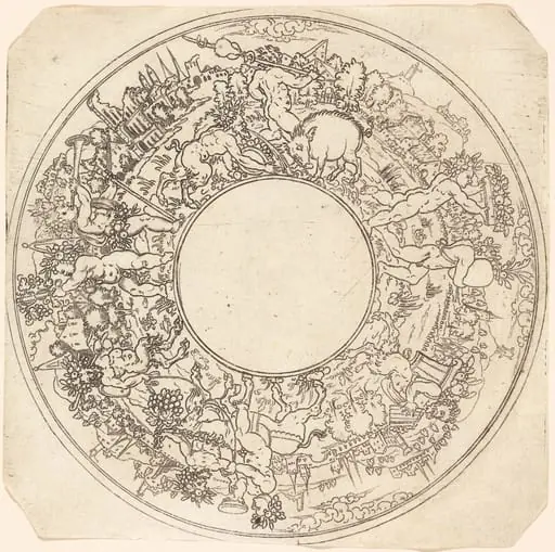 Triumphal Procession of Bacchus, by Jonas Silber