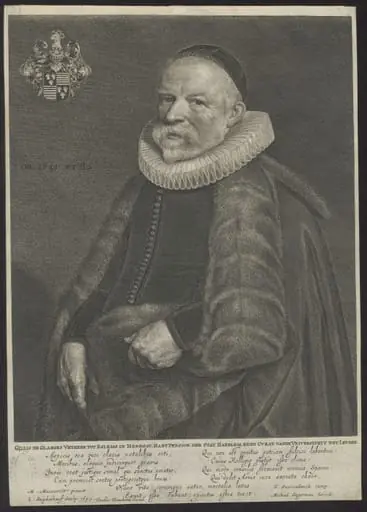 Portrait of Gillis de Clarges, by Jonas, Suyderhoef