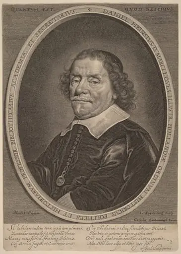 Daniel Heinsius, by Jonas Suyderhoff