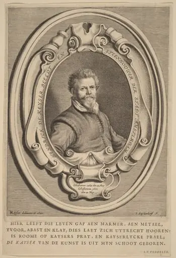 Hendrick de Keyser, by Jonas Suyderhoff