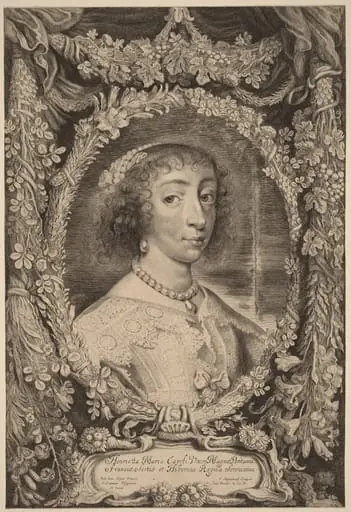 Henrietta Maria, Queen of England, by Jonas Suyderhoff