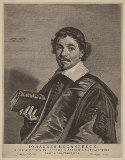 Johannes Hoornbeeck, by Jonas Suyderhoff